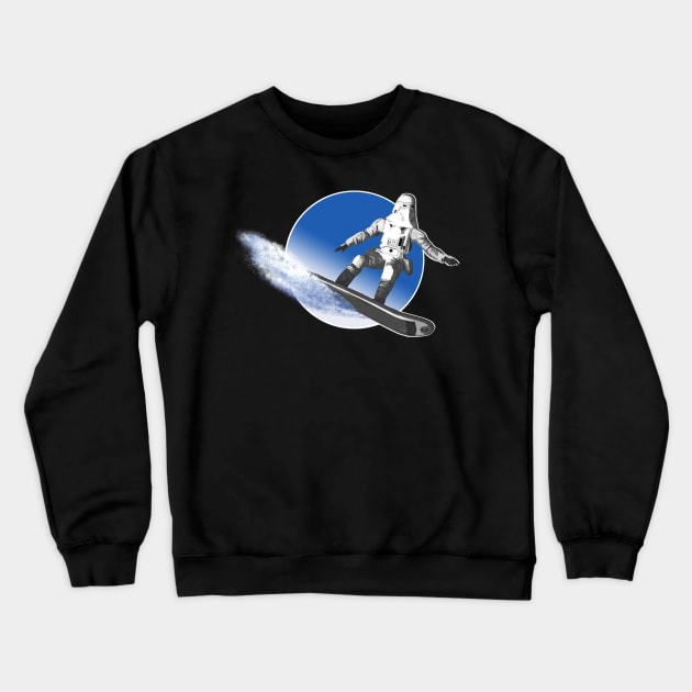 Echo Base Freeride Crewneck Sweatshirt by SKIDVOODOO